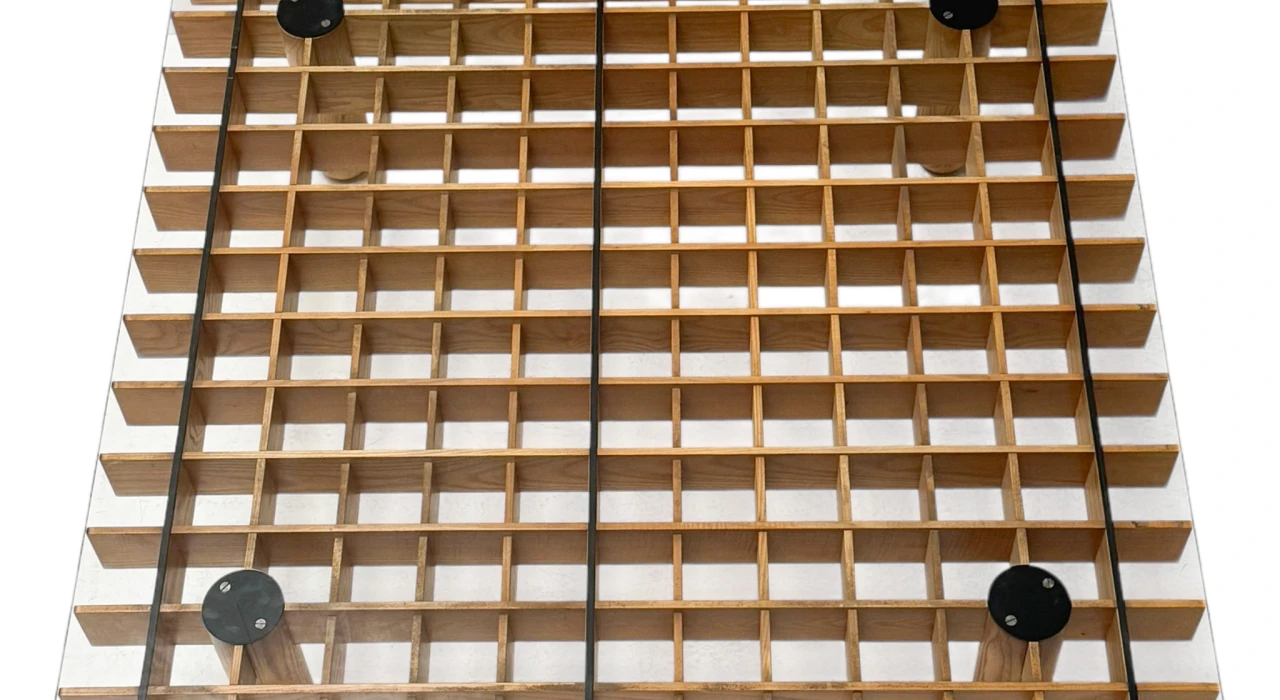 XL Kyoto Graphic Coffee Table by Gianfranco Frattini for Ghianda / Knoll, 1974